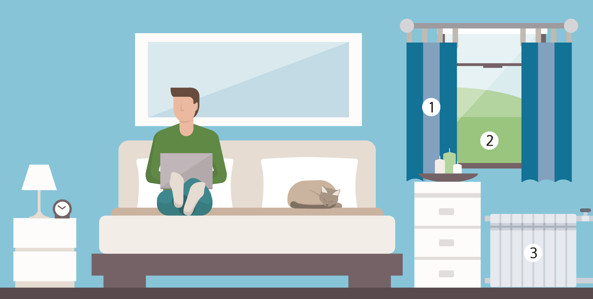 Energiespartipps Schlafzimmer